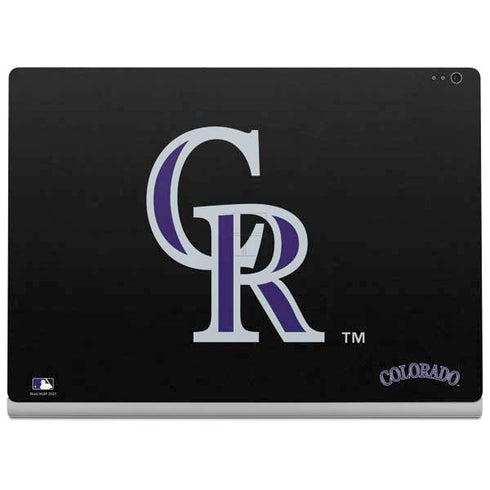 MLB Colorado Rockies - Solid Distressed Surface Book 2 13.5in Skin
