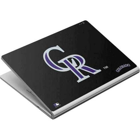 MLB Colorado Rockies - Solid Distressed Surface Book Skin