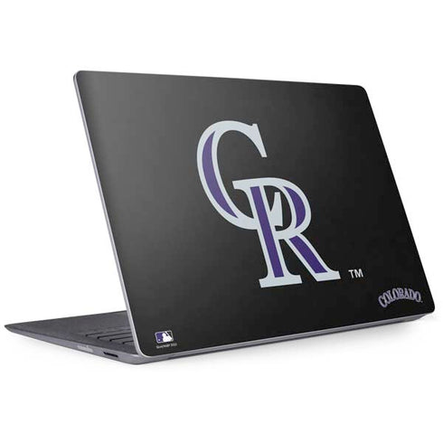 MLB Colorado Rockies - Solid Distressed Surface Laptop 2 Skin