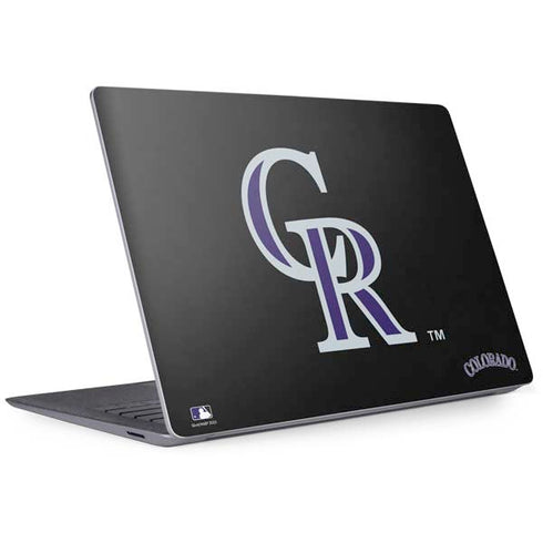 MLB Colorado Rockies - Solid Distressed Surface Laptop 3 13.5in Skin