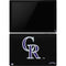MLB Colorado Rockies - Solid Distressed Surface Pro 6 Skin
