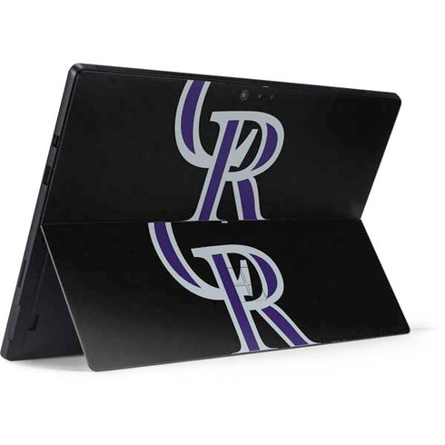 MLB Colorado Rockies - Solid Distressed Surface Pro 6 Skin