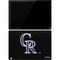 MLB Colorado Rockies - Solid Distressed Surface Pro 7 Skin