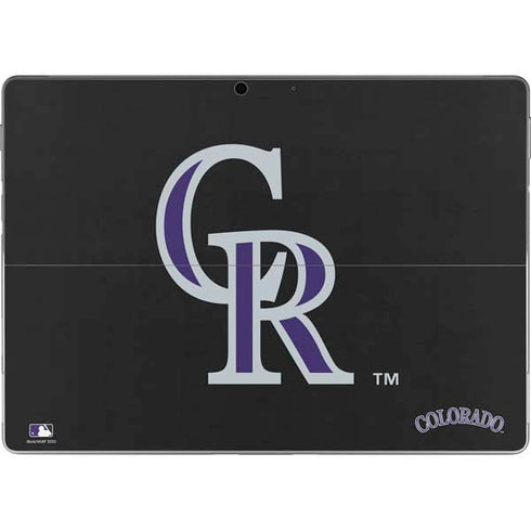 MLB Colorado Rockies - Solid Distressed Surface Pro 8 Skin