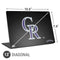 MLB Colorado Rockies - Solid Distressed Universal Laptop 13in (10.6 x 7.6in) Skin