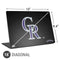 MLB Colorado Rockies - Solid Distressed Universal Laptop 16in (13 x 9.4in) Skin