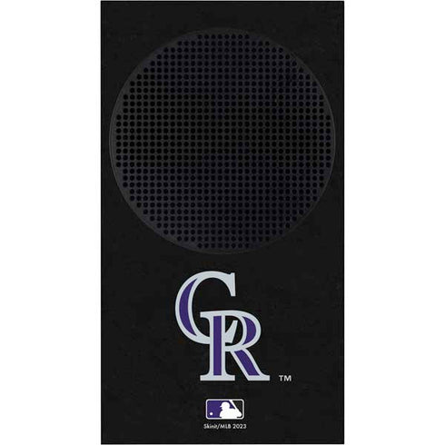MLB Colorado Rockies - Solid Distressed Xbox Series S Skins