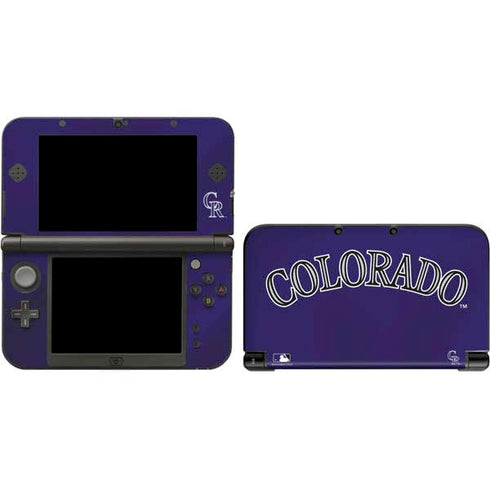 MLB Colorado Rockies Alternate/Away Jersey 3DS XL 2015 Skin