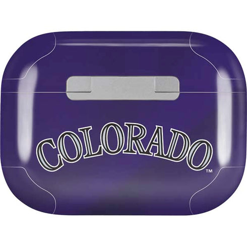 MLB Colorado Rockies Alternate/Away Jersey AirPods Pro 2nd Gen Skin