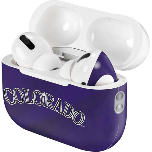 MLB Colorado Rockies Alternate/Away Jersey AirPods Pro 2nd Gen Skin