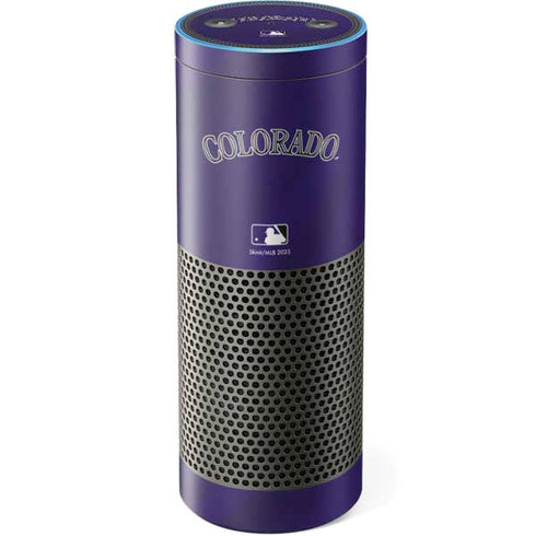 MLB Colorado Rockies Alternate/Away Jersey Amazon Echo Skin