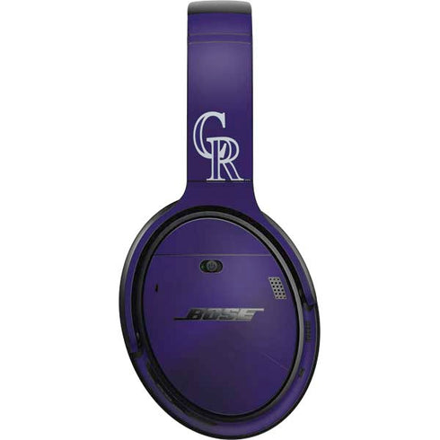 MLB Colorado Rockies Alternate/Away Jersey Bose QuietComfort 35 Headphones Skin