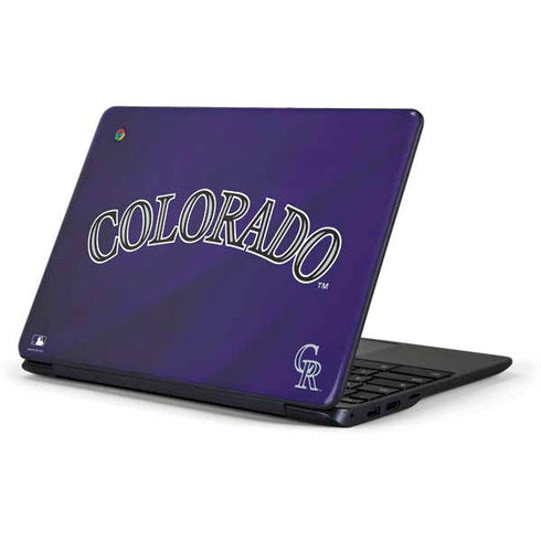 MLB Colorado Rockies Alternate/Away Jersey Samsung Chromebook Skin