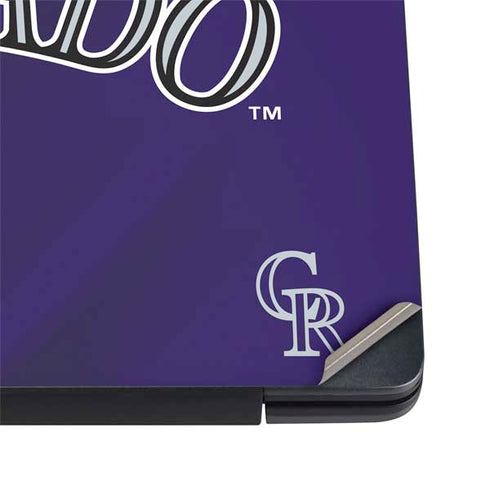 MLB Colorado Rockies Alternate/Away Jersey Dell Vostro Skin