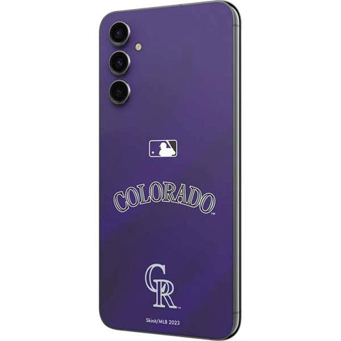 MLB Colorado Rockies Alternate/Away Jersey Galaxy A14 5G Skin