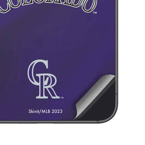 MLB Colorado Rockies Alternate/Away Jersey Galaxy A14 5G Skin