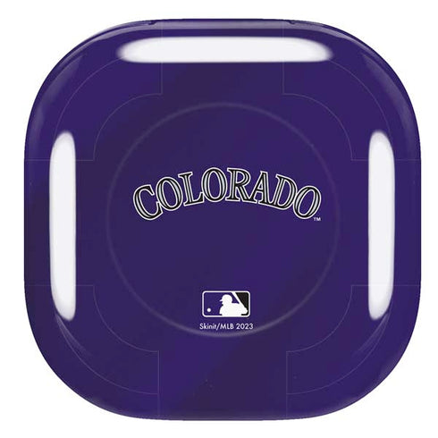 MLB Colorado Rockies Alternate/Away Jersey Galaxy Buds Pro Skin