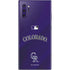 MLB Colorado Rockies Alternate/Away Jersey Galaxy Note 10 Plus Skin
