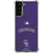 MLB Colorado Rockies Alternate/Away Jersey Galaxy S21 FE Clear Case