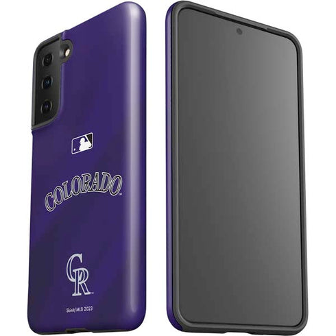 MLB Colorado Rockies Alternate/Away Jersey Galaxy S21 Plus 5G Pro Case