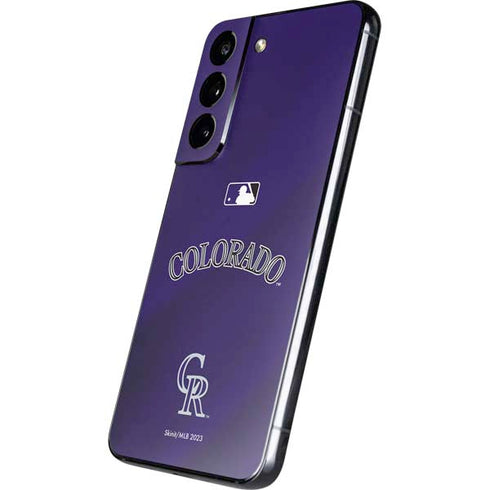 MLB Colorado Rockies Alternate/Away Jersey Galaxy S22 Skin