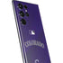 MLB Colorado Rockies Alternate/Away Jersey Galaxy S22 Ultra Skin