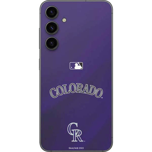 MLB Colorado Rockies Alternate/Away Jersey Galaxy S23 FE Skin