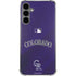 MLB Colorado Rockies Alternate/Away Jersey Galaxy S24 Plus Clear Case