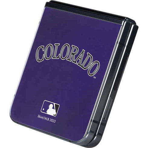 MLB Colorado Rockies Alternate/Away Jersey Galaxy Z Flip5 5G Skin