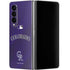 MLB Colorado Rockies Alternate/Away Jersey Galaxy Z Fold4 5G Skin