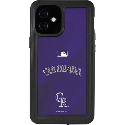 MLB Colorado Rockies Alternate/Away Jersey iPhone 12 Mini Waterproof Case