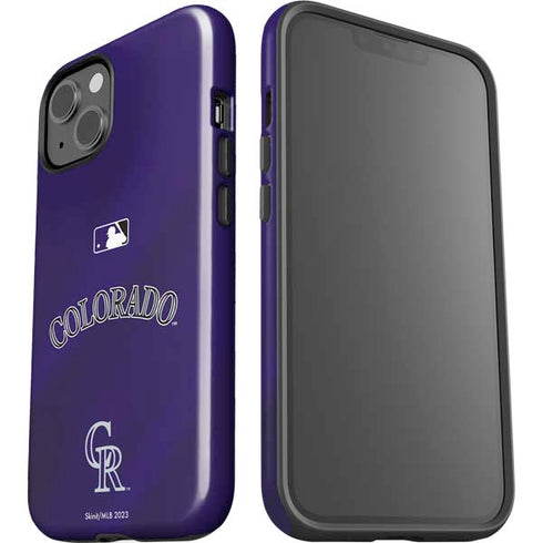 MLB Colorado Rockies Alternate/Away Jersey iPhone 14 Impact Case