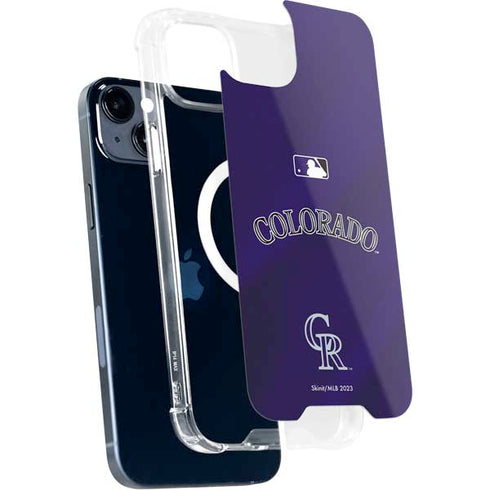 MLB Colorado Rockies Alternate/Away Jersey iPhone 15 Plus MagSafe Case