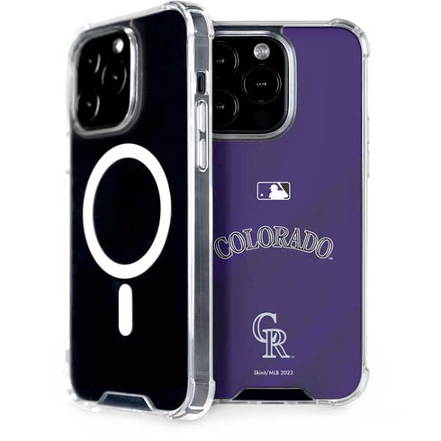 MLB Colorado Rockies Alternate/Away Jersey iPhone 15 Pro MagSafe Case