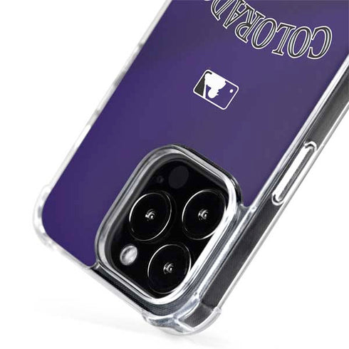 MLB Colorado Rockies Alternate/Away Jersey iPhone 15 Pro MagSafe Case