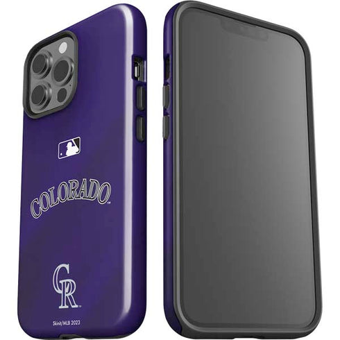 MLB Colorado Rockies Alternate/Away Jersey iPhone 15 Pro Max Impact Case