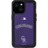 MLB Colorado Rockies Alternate/Away Jersey iPhone 15 Waterproof Case