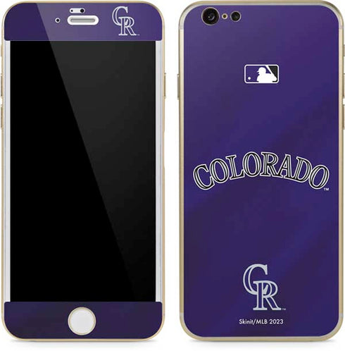 MLB Colorado Rockies Alternate/Away Jersey iPhone 6/6s Skin