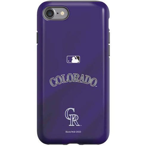 MLB Colorado Rockies Alternate/Away Jersey iPhone SE (2nd & 3rd Gen) Pro Case