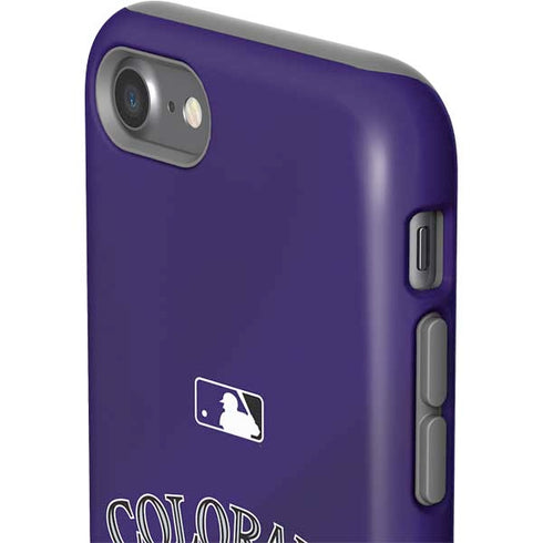 MLB Colorado Rockies Alternate/Away Jersey iPhone SE (2nd & 3rd Gen) Pro Case