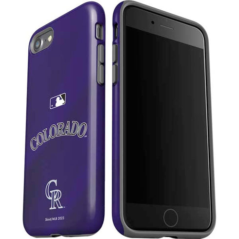 MLB Colorado Rockies Alternate/Away Jersey iPhone SE (2nd & 3rd Gen) Pro Case