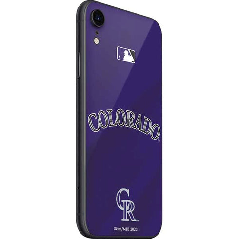MLB Colorado Rockies Alternate/Away Jersey iPhone SE (2nd & 3rd Gen) Skin
