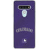 MLB Colorado Rockies Alternate/Away Jersey LG Stylo 6 Clear Case
