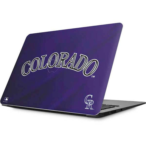 MLB Colorado Rockies Alternate/Away Jersey Apple MacBook Skin