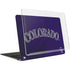 MLB Colorado Rockies Alternate/Away Jersey MacBook Air 15in (2023-2025) Case plus Skin