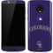 MLB Colorado Rockies Alternate/Away Jersey Moto G6 Skin