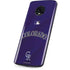MLB Colorado Rockies Alternate/Away Jersey Moto G6 Skin