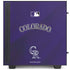 MLB Colorado Rockies Alternate/Away Jersey NZXT H510 Compact ATX Mid-Tower Case Skin