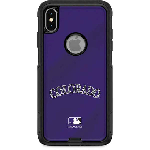 MLB Colorado Rockies Alternate/Away Jersey Otterbox Commuter iPhone Skin