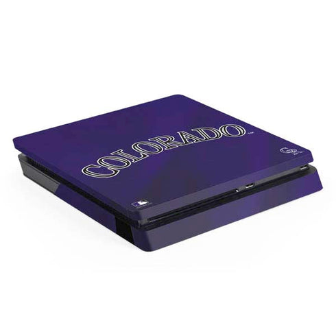 MLB Colorado Rockies Alternate/Away Jersey PS4 Slim Skin